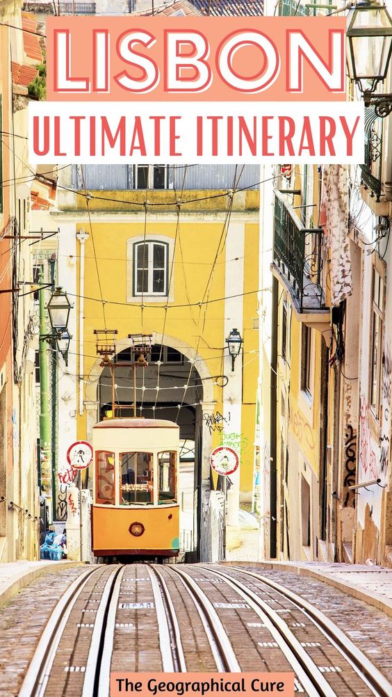 pin for 4 days in Lisbon itinerary
