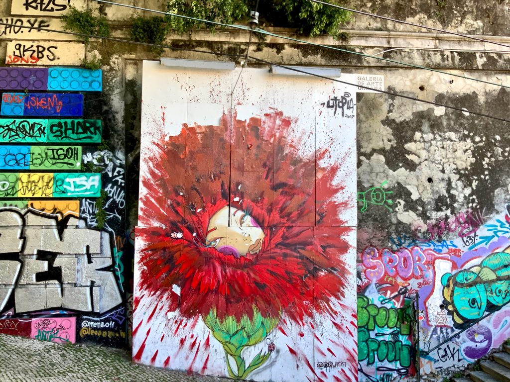 street art in Bairro Alto
