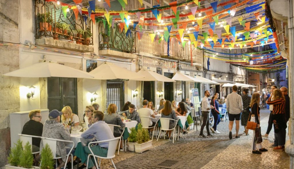 street in Bairro Alto