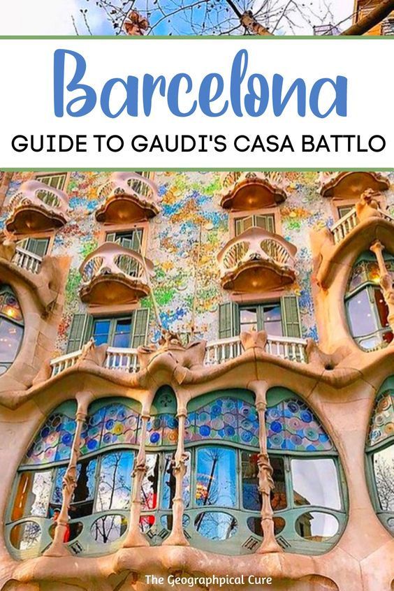 Pinterest pin fro guide to Casa Batllo