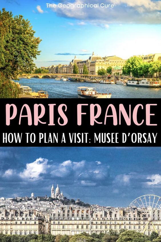 Pinterest pin for tips for the Musee d'Orsay