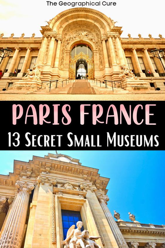 Pinterest pin for guide to the best small museums in Paris