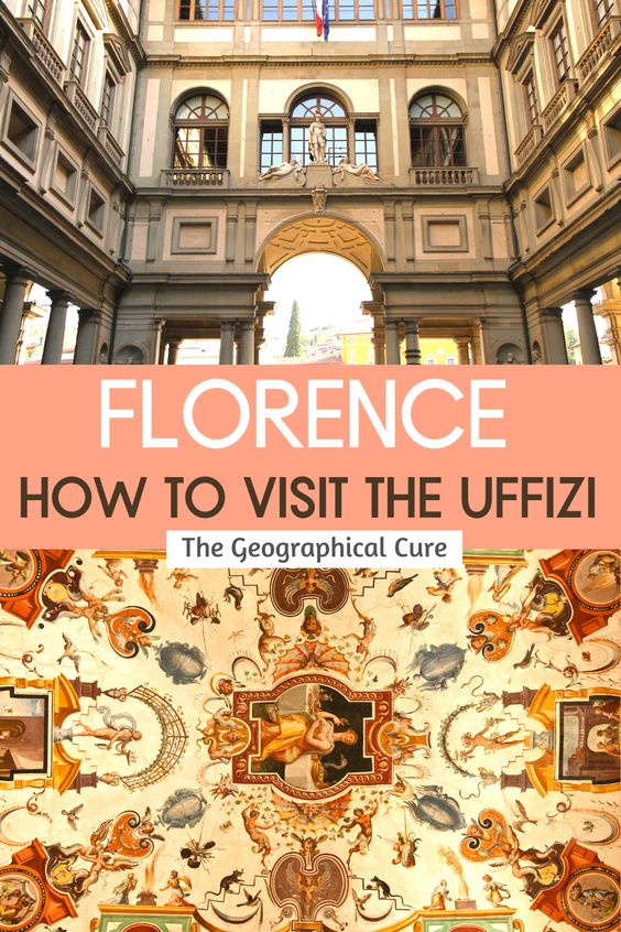 Pinterest pin for tips for visiting the Uffizi Gallery
