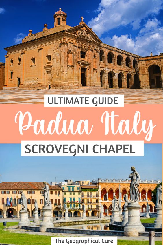 Pinterest pin graphic for guide to the Scrovegni Chapel