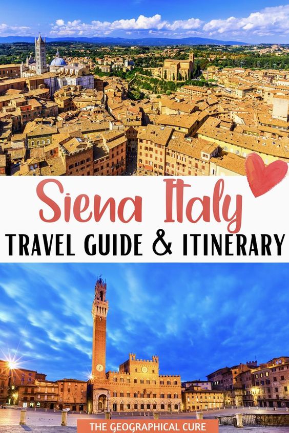 Pinterest pin for one day in Siena itinerary
