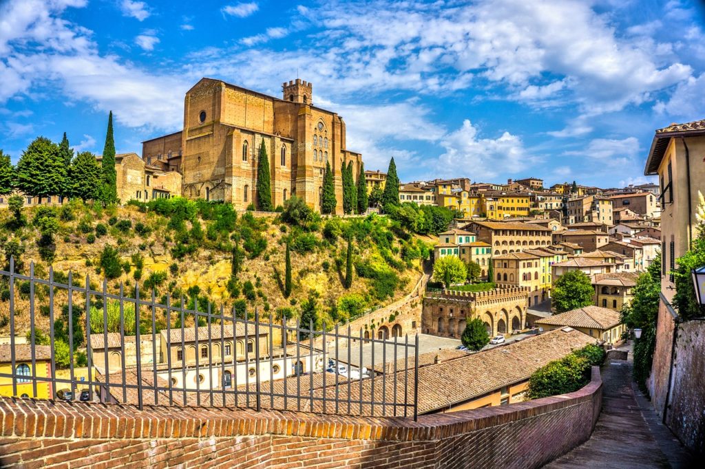 San Domenico Church in Siena