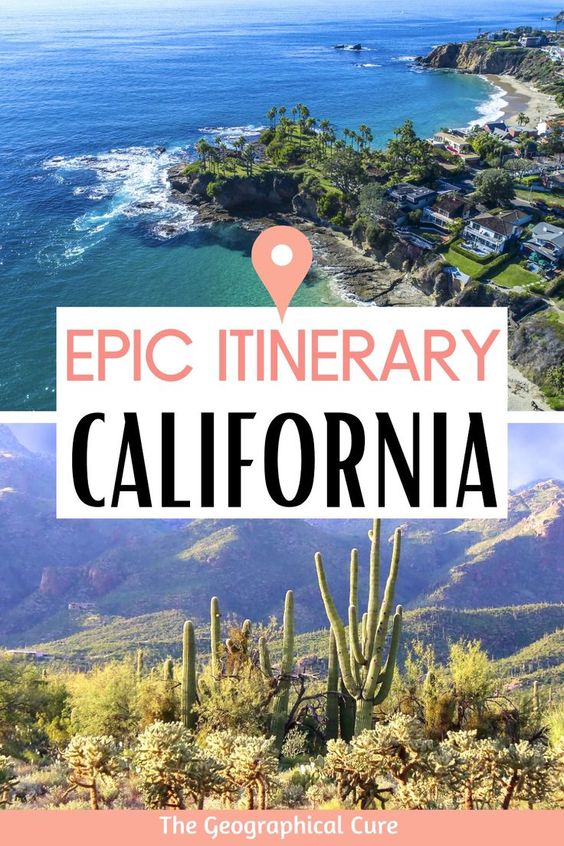 Pinterest pin for Ultimate 10 Days In southern California Itinerary