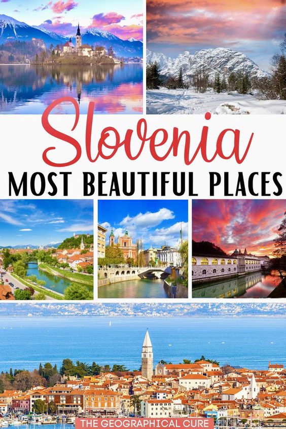 Pinterest pin for beautiful places in Slovenia