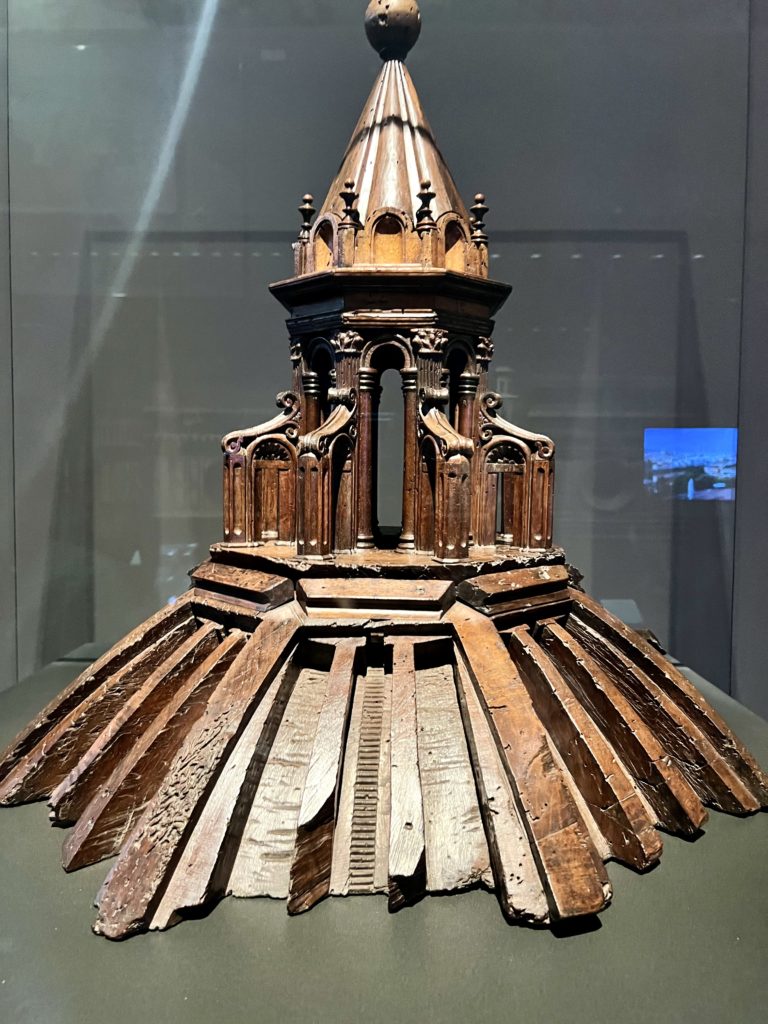 Brunelleschi's model for the lantern of his dome