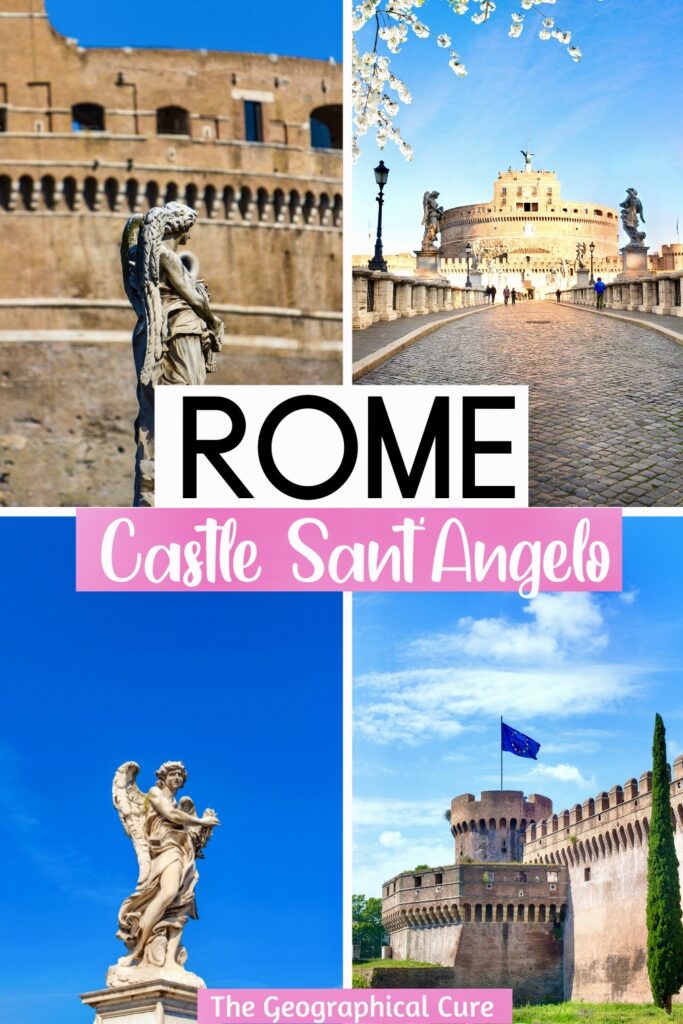 Pinterest pin for guide to Castle Sant'Angelo