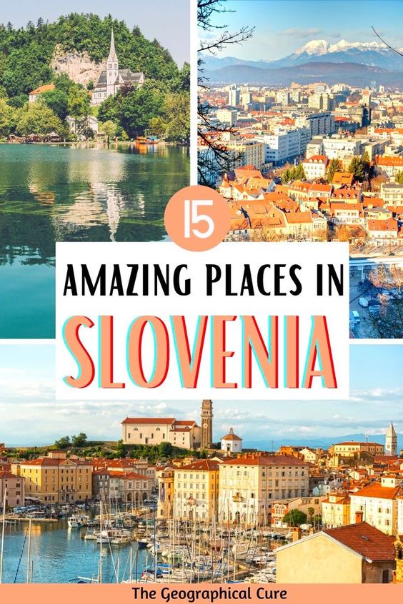 Pinterest pin for beautiful places in Slovenia