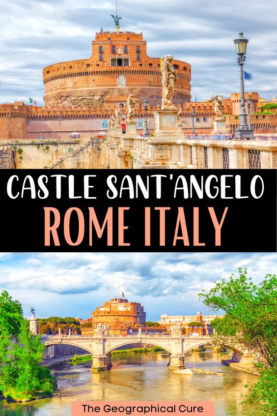 Pinterst pin for guide to Castle Sant'Angelo