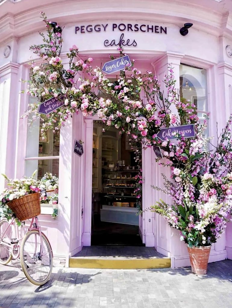 Peggy Porschen Cafe in Belgravia