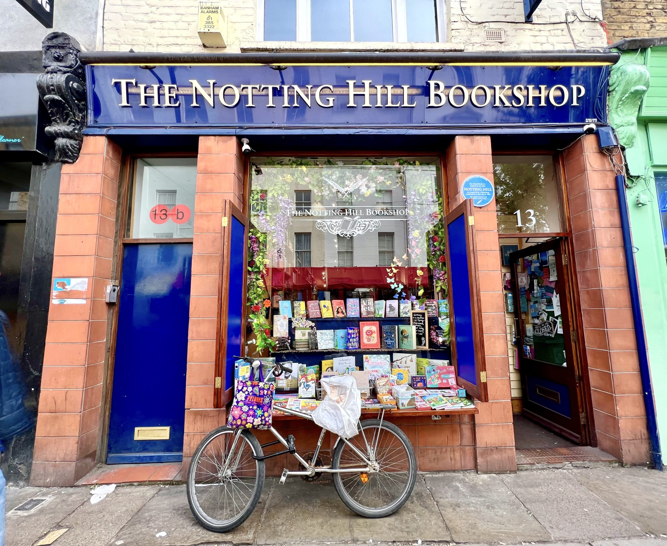 bookshop that inspired the Notting Hill movie