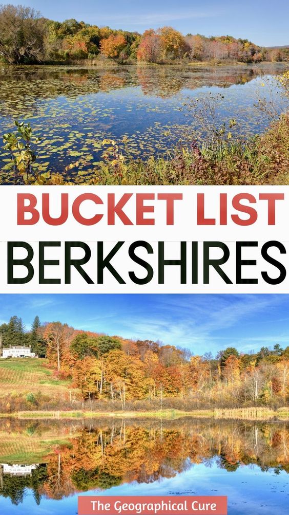 Pinterest pin for best places to visit in the Berkshires