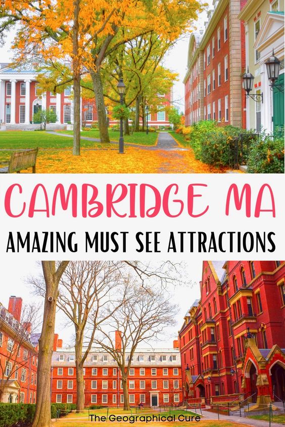 Pinterest pin for one day in Cambridge itinerary