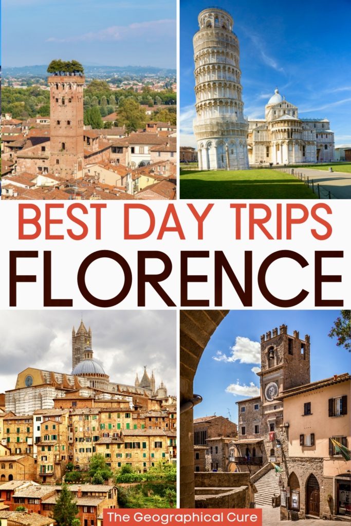 Pinterest pin for day trip from Florence