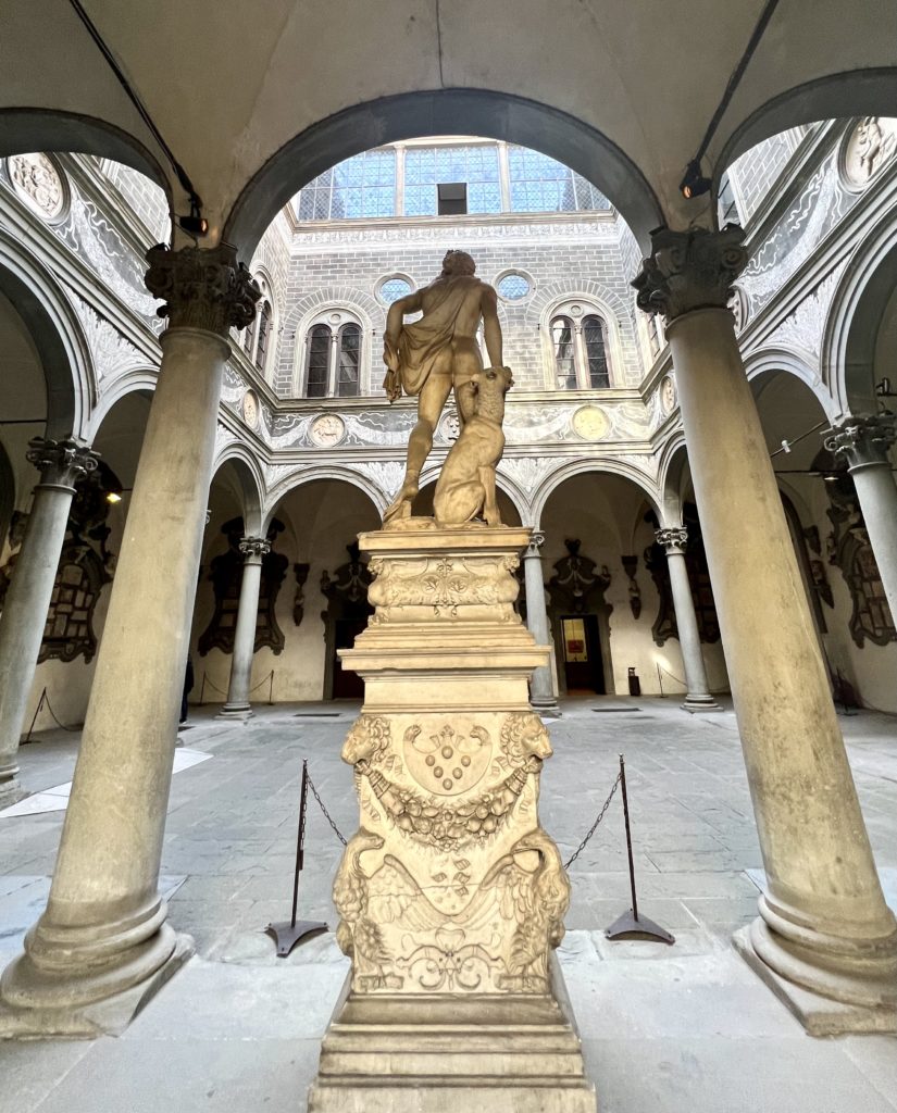 Michelozzo-designed courtyard of the Medici-Riccardi Palace