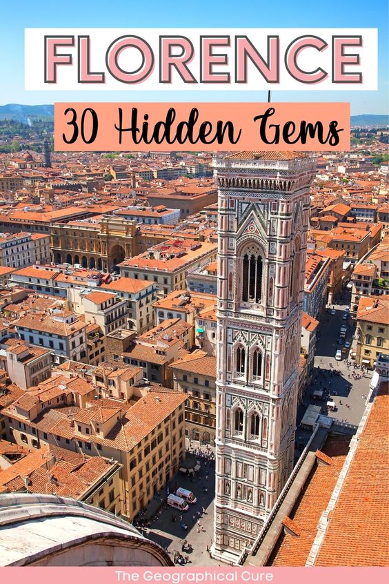 pin for hidden gems in Florence