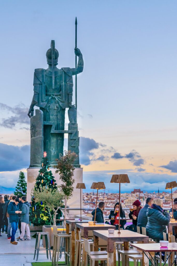 rooftop bar in Madrid