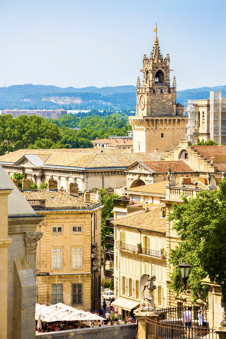cityscape of Avignon