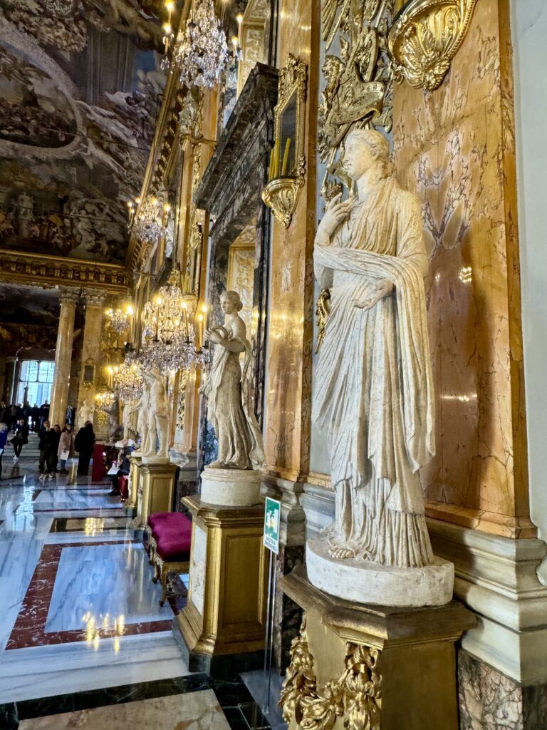 sculptures in the Great Hall