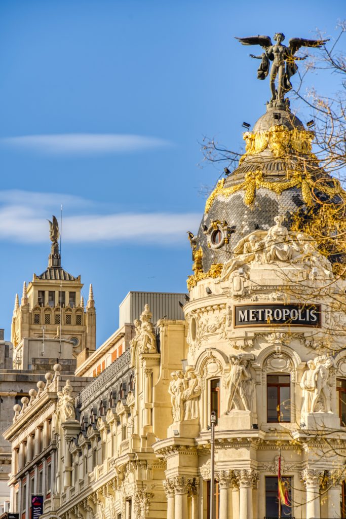 Metropolis building on Gran Via