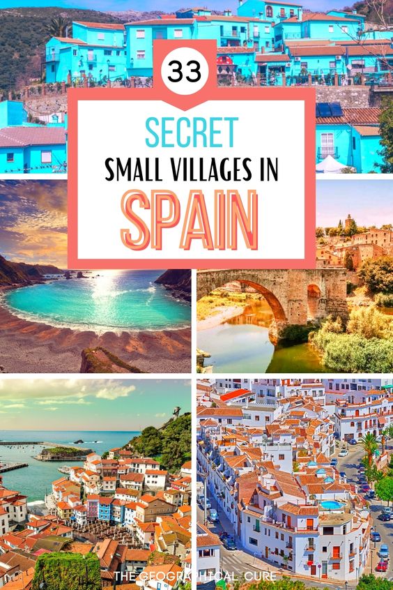 Pinterest pin for hidden gems in Spain