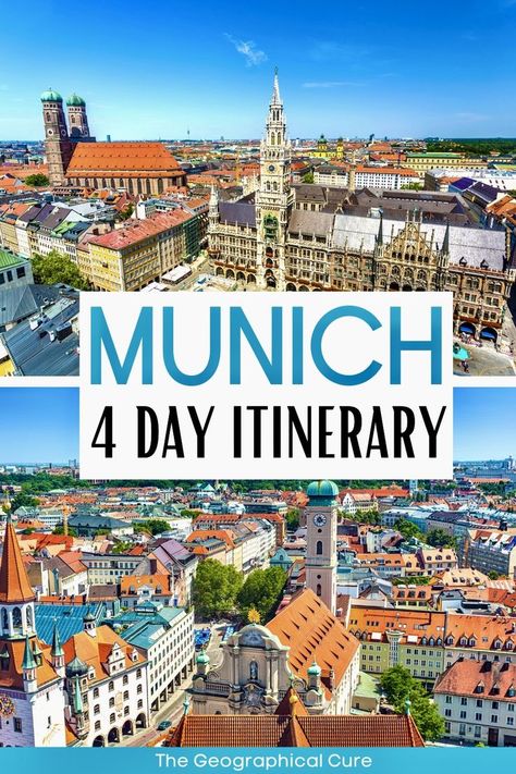 Pinterest pin for 4 days in Munich itinerary