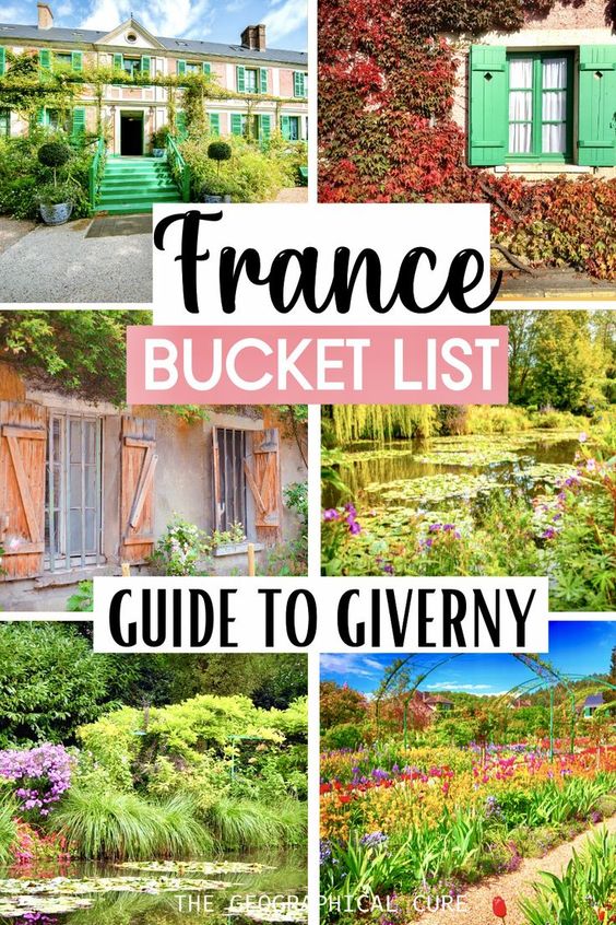 Pinterest pin for guide to Giverny