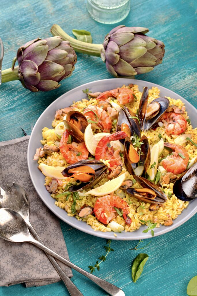 seafood paella