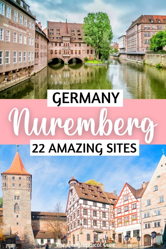 Pinterst pin for guide to the top attractions of Nuremberg