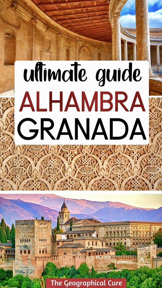 Pinterest pin for guide to the Alhambra