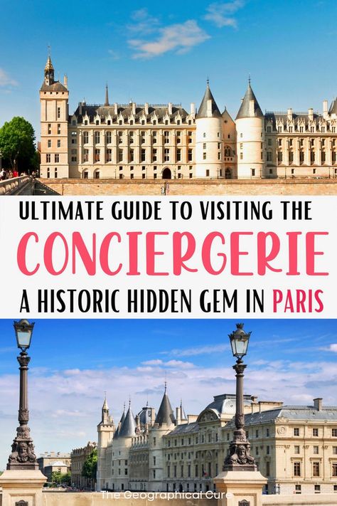 Pinterest pin for guide to the Conciergerie