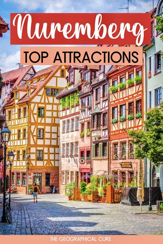 Pinterst pin for guide to the top attractions in Nuremberg