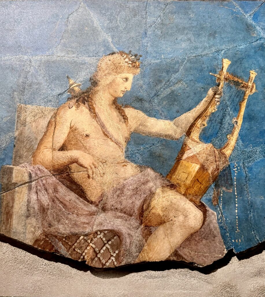 fresco in the Palatine Museum