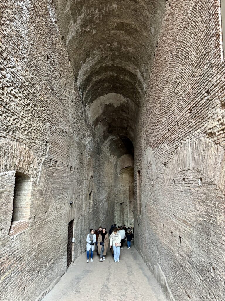 Neronian Cryptoporticus -- look at the scale