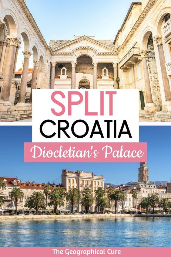 Pinterest pin for guide to Diocletian's Palace