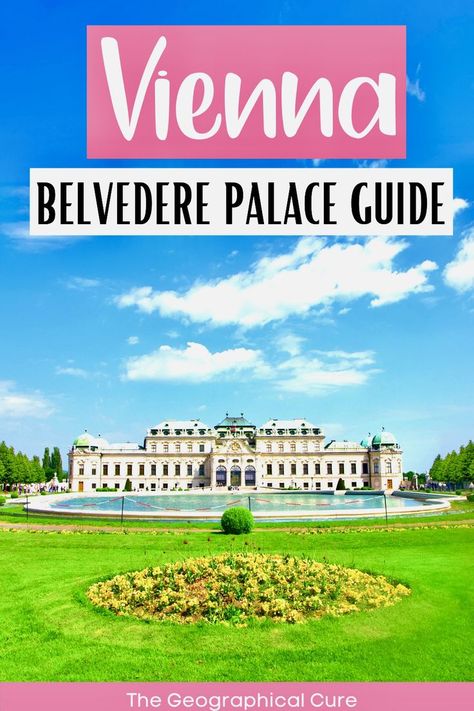 pin for guide to the Belvedere Palace