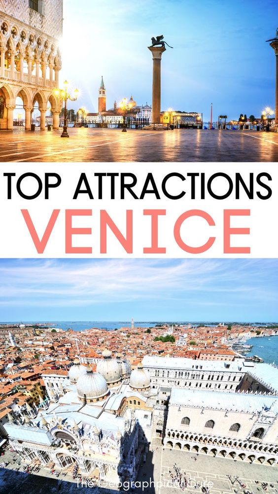 Pinterest pin for top attractions on the Grand Canal in Venice