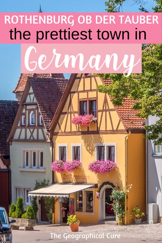 Pinterest pin for things to do in Rothenburg ob der Tauber