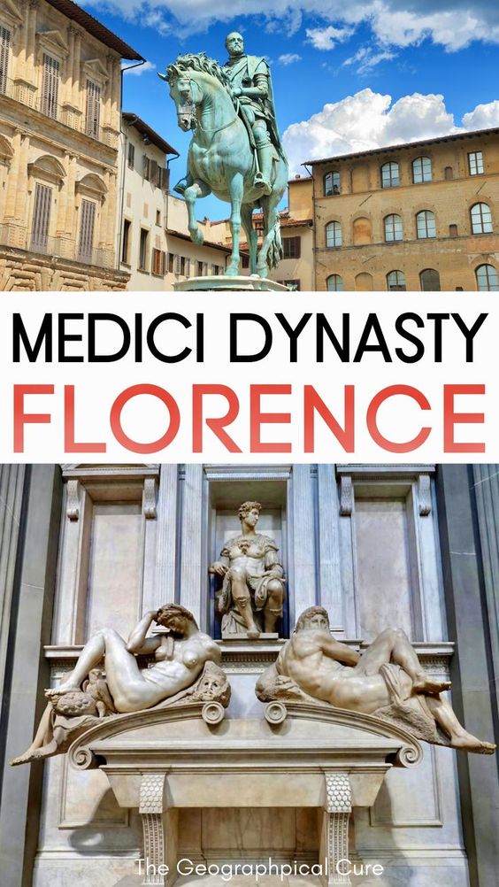 Pinterest pin for history of the Medici