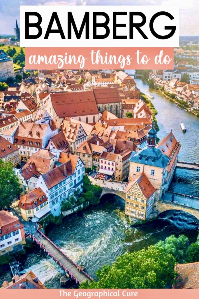 Pinterest pin for best things to do in Bamberg