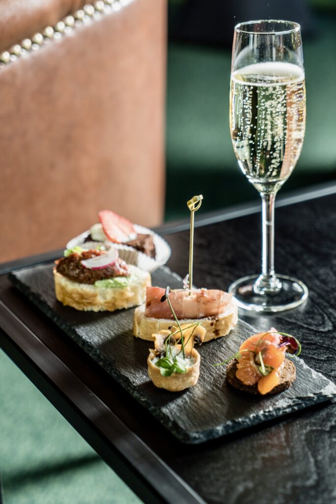 pintxos and cava