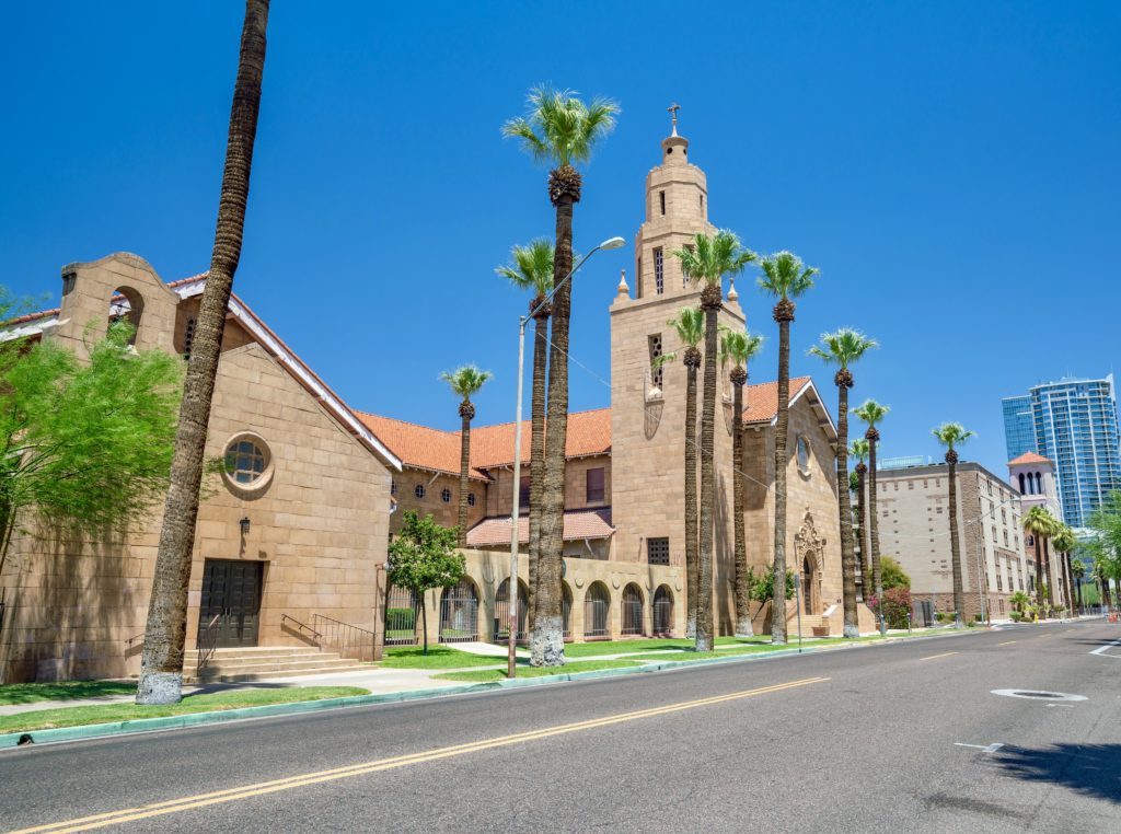 church in downtown Phoenix 