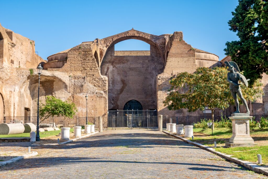 exterior baths of Diocletian 