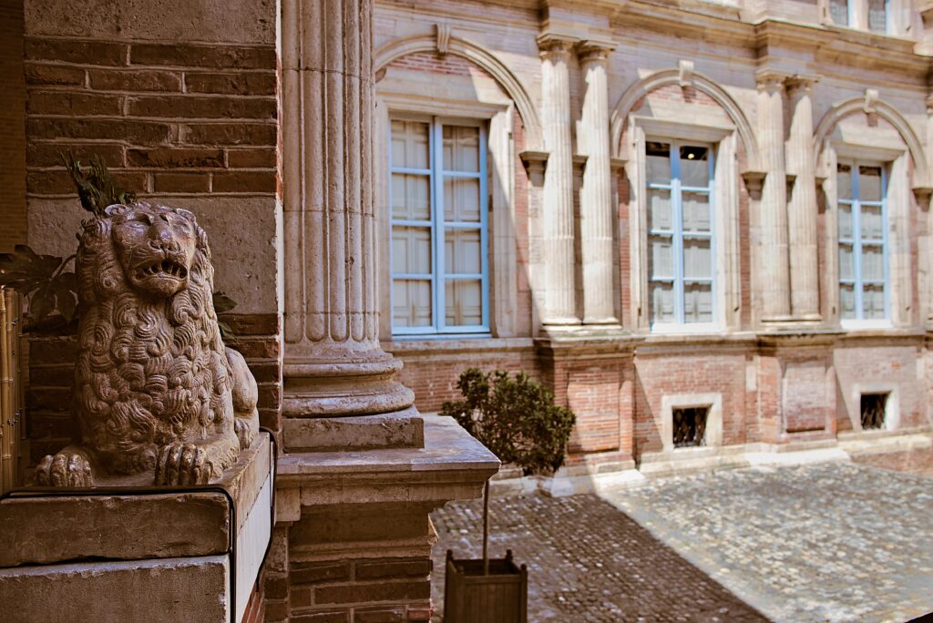 courtyard of Hotel d'Assezat