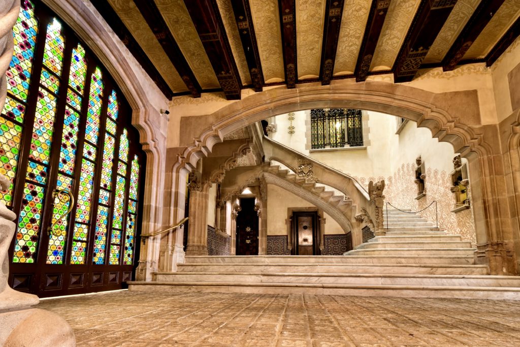 interior of Casa Amatller