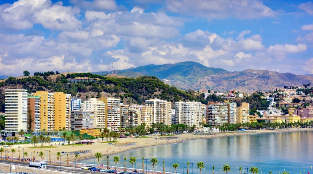 cityscape of Malaga