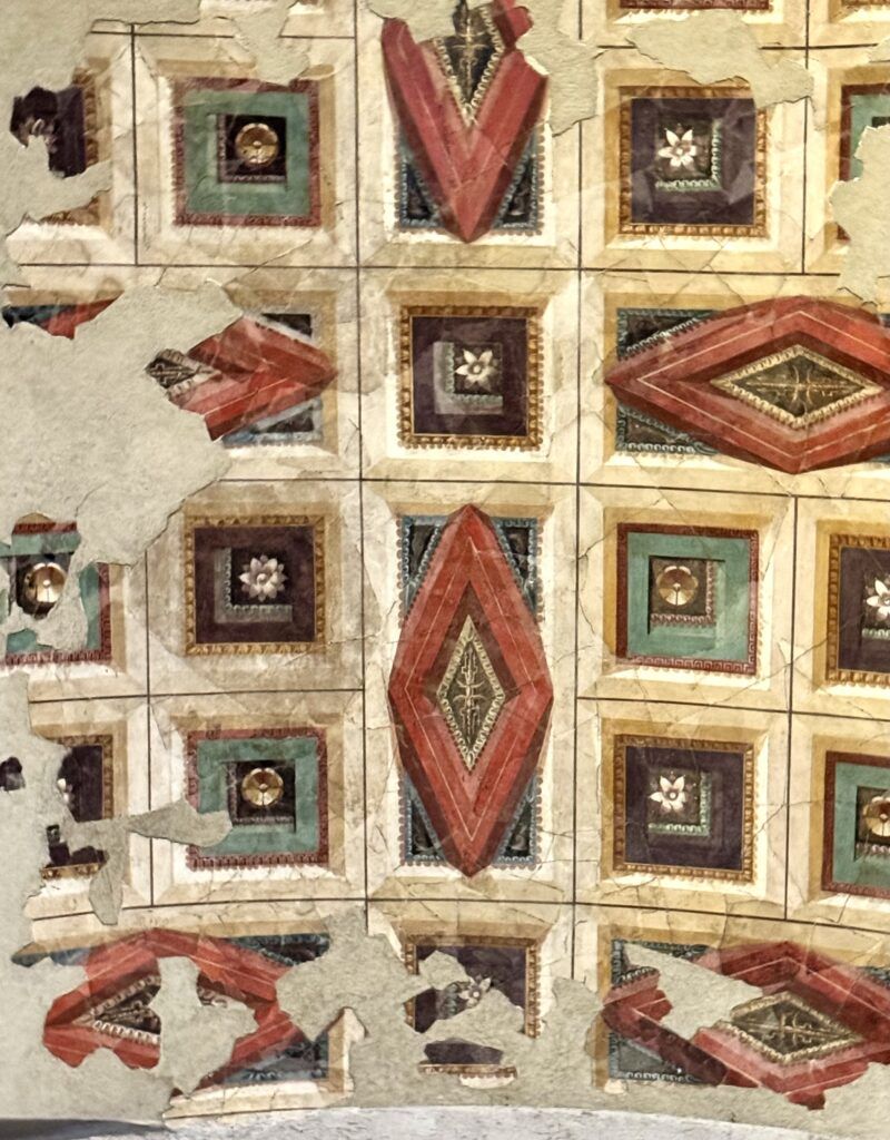 painted vault in Ramp Room